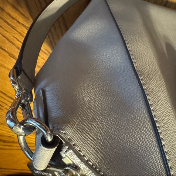 Michael Kors Taupe Satchel Bag - Picture 7 of 9